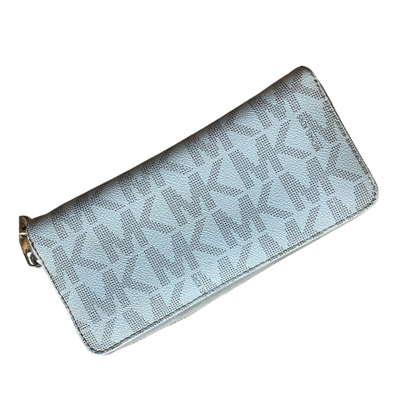 Michael Kors Hamilton North South Tote Vanilla + Matching Wallet - Picture 15 of 17